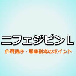 12時間持続ニフェジピン徐放錠（アダラートＬ）作用機序・薬歴記載の要点